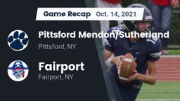 Recap: Pittsford Mendon/Sutherland vs. Fairport  2021
