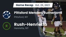 Recap: Pittsford Mendon/Sutherland vs. Rush-Henrietta  2021