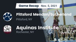 Recap: Pittsford Mendon/Sutherland vs. Aquinas Institute  2021