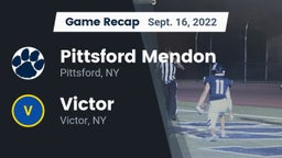 Recap: Pittsford Mendon vs. Victor  2022