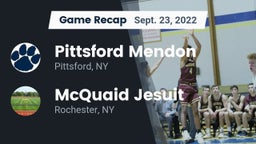 Recap: Pittsford Mendon vs. McQuaid Jesuit  2022