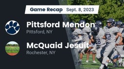Recap: Pittsford Mendon  vs. McQuaid Jesuit  2023