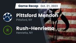 Recap: Pittsford Mendon  vs. Rush-Henrietta  2023