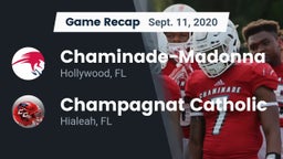 Recap: Chaminade-Madonna  vs. Champagnat Catholic  2020