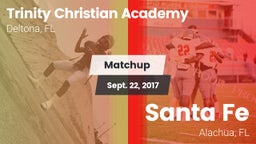 Matchup: Trinity Christian vs. Santa Fe  2017