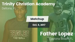 Matchup: Trinity Christian vs. Father Lopez  2017