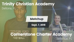 Matchup: Trinity Christian vs. Cornerstone Charter Academy 2018