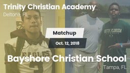 Matchup: Trinity Christian vs. Bayshore Christian School 2018