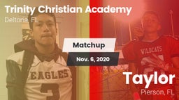 Matchup: Trinity Christian vs. Taylor  2020