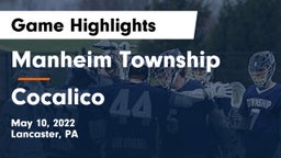 Manheim Township  vs Cocalico  Game Highlights - May 10, 2022