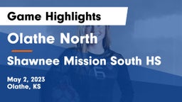 Olathe North  vs Shawnee Mission South HS Game Highlights - May 2, 2023