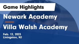 Newark Academy vs Villa Walsh Academy  Game Highlights - Feb. 12, 2023