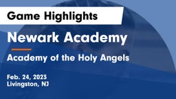 Newark Academy vs Academy of the Holy Angels Game Highlights - Feb. 24, 2023