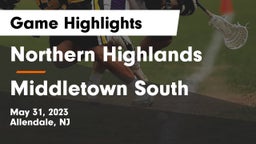 Northern Highlands  vs Middletown South  Game Highlights - May 31, 2023