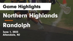 Northern Highlands  vs Randolph  Game Highlights - June 1, 2023