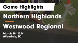 Northern Highlands  vs Westwood Regional  Game Highlights - March 28, 2024