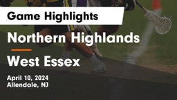 Northern Highlands  vs West Essex  Game Highlights - April 10, 2024