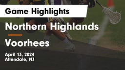 Northern Highlands  vs Voorhees  Game Highlights - April 13, 2024