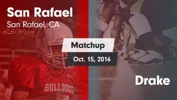 Matchup: San Rafael High vs. Drake 2015