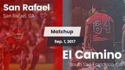 Matchup: San Rafael High vs. El Camino  2017