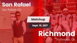 Matchup: San Rafael High vs. Richmond  2017