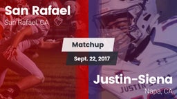 Matchup: San Rafael High vs. Justin-Siena  2017