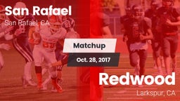 Matchup: San Rafael High vs. Redwood  2017
