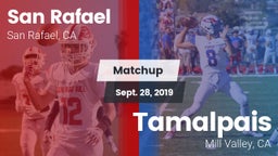 Matchup: San Rafael High vs. Tamalpais  2019