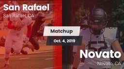 Matchup: San Rafael High vs. Novato  2019