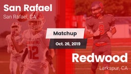 Matchup: San Rafael High vs. Redwood  2019