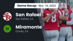 Recap: San Rafael  vs. Miramonte  2023