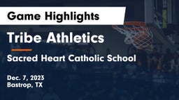 Tribe Athletics vs Sacred Heart Catholic School Game Highlights - Dec. 7, 2023