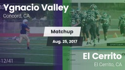 Matchup: Ygnacio Valley High vs. El Cerrito  2017