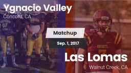 Matchup: Ygnacio Valley High vs. Las Lomas  2017