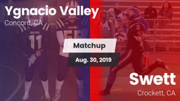 Matchup: Ygnacio Valley High vs. Swett  2019