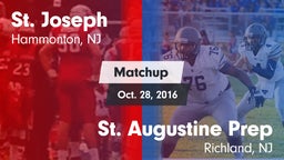 Matchup: St. Joseph High vs. St. Augustine Prep  2016