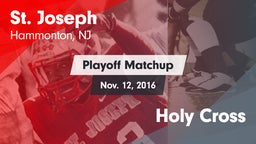 Matchup: St. Joseph High vs. Holy Cross 2016