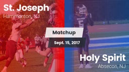 Matchup: St. Joseph High vs. Holy Spirit  2017