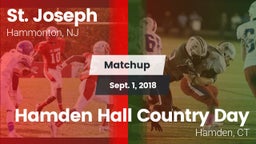 Matchup: St. Joseph High vs. Hamden Hall Country Day  2018