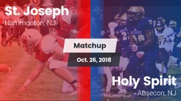 Matchup: St. Joseph High vs. Holy Spirit  2018