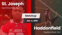 Matchup: St. Joseph High vs. Haddonfield  2019