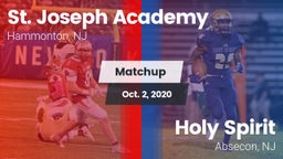 Matchup: St. Joseph High vs. Holy Spirit  2020