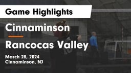 Cinnaminson  vs Rancocas Valley  Game Highlights - March 28, 2024