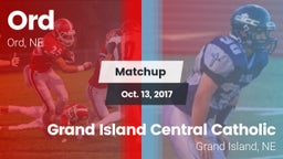 Matchup: Ord vs. Grand Island Central Catholic 2017