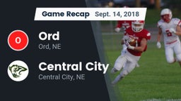Recap: Ord  vs. Central City  2018