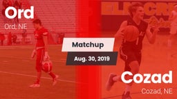 Matchup: Ord vs. Cozad  2019