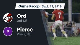 Recap: Ord  vs. Pierce  2019
