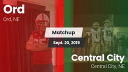 Matchup: Ord vs. Central City  2019