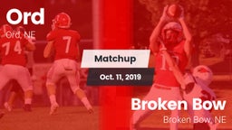 Matchup: Ord vs. Broken Bow  2019