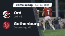 Recap: Ord  vs. Gothenburg  2019